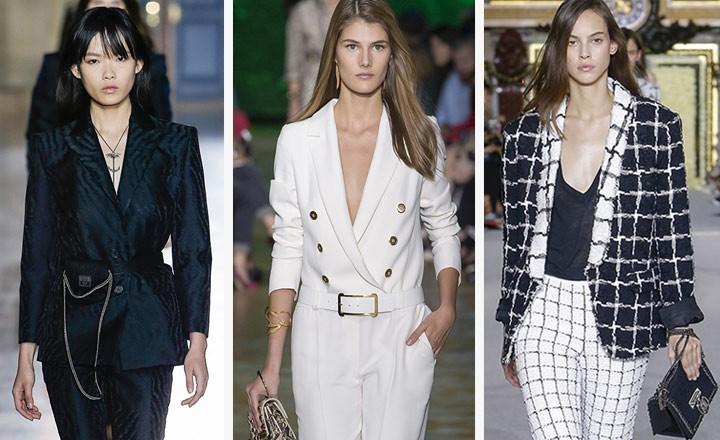 Power Suit 2018 İlkbahar/Yaz Trendleri İle Geri Dönüyor