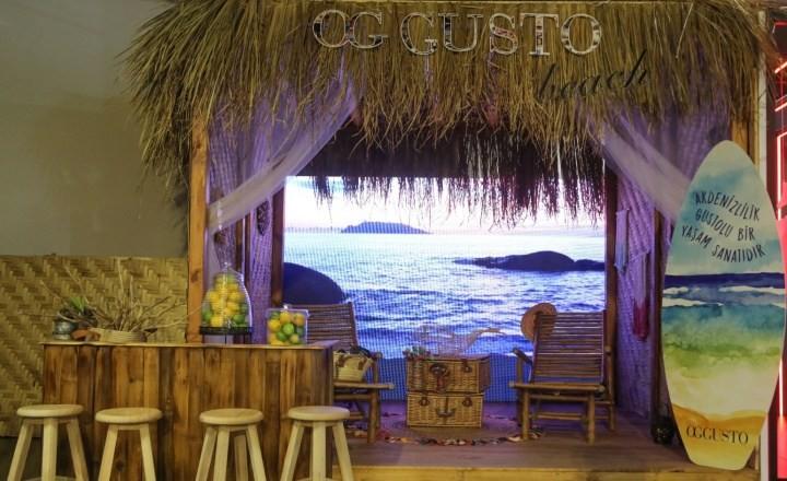 Contemporary Istanbul 2019’da OGGUSTO Beach Standı