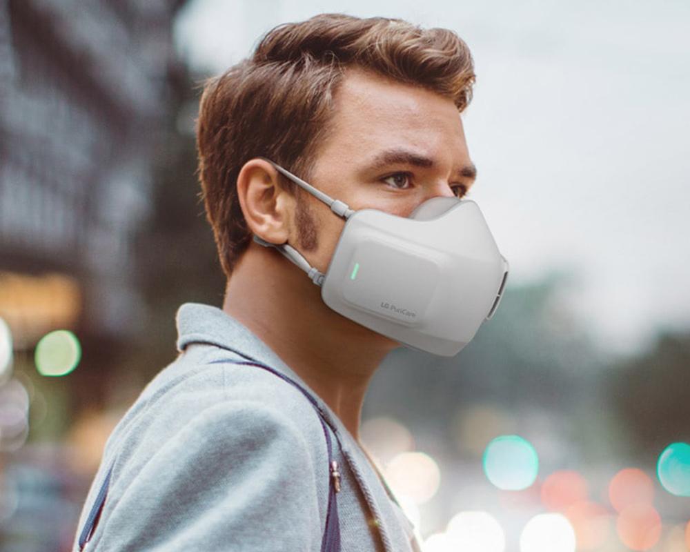 Hava Temizleyicili Akıllı Maske: LG PuriCare