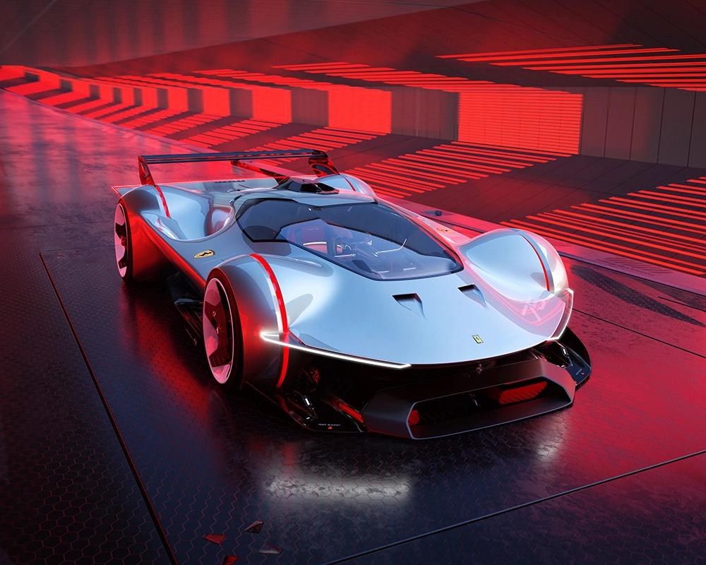 Ferrari'den İlk Sanal Motor Sporları Konsept Otomobili