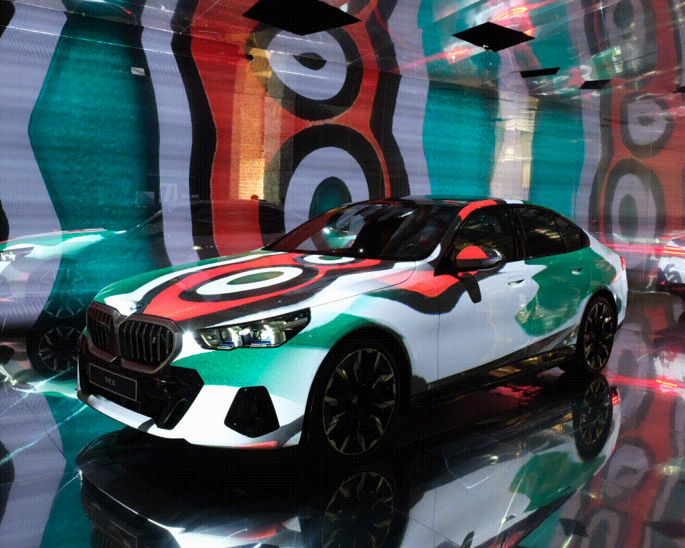 Yeni BMW i5’ten İlham Alan &#8220;The Electric AI Canvas&#8221; Enstalasyonu Contemporary Istanbul’da