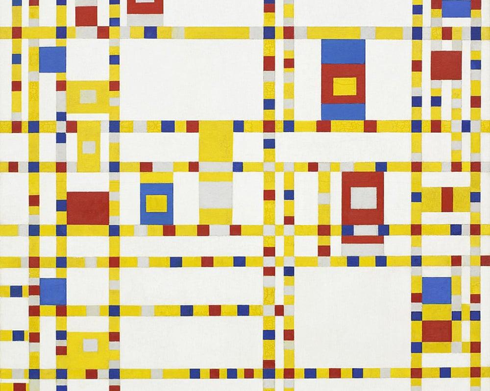 Tablo Okumaları: Piet Mondrian’ın &#8220;Broadway Boogie Woogie&#8221; Adlı Eseri